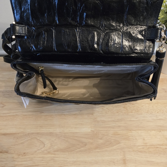 Brahmin Jenah Shoulder Bag – Black Castle View - Picture 7 of 7